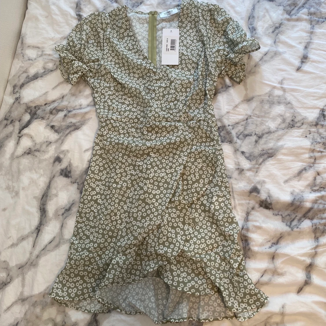 Blommig klänning - 90