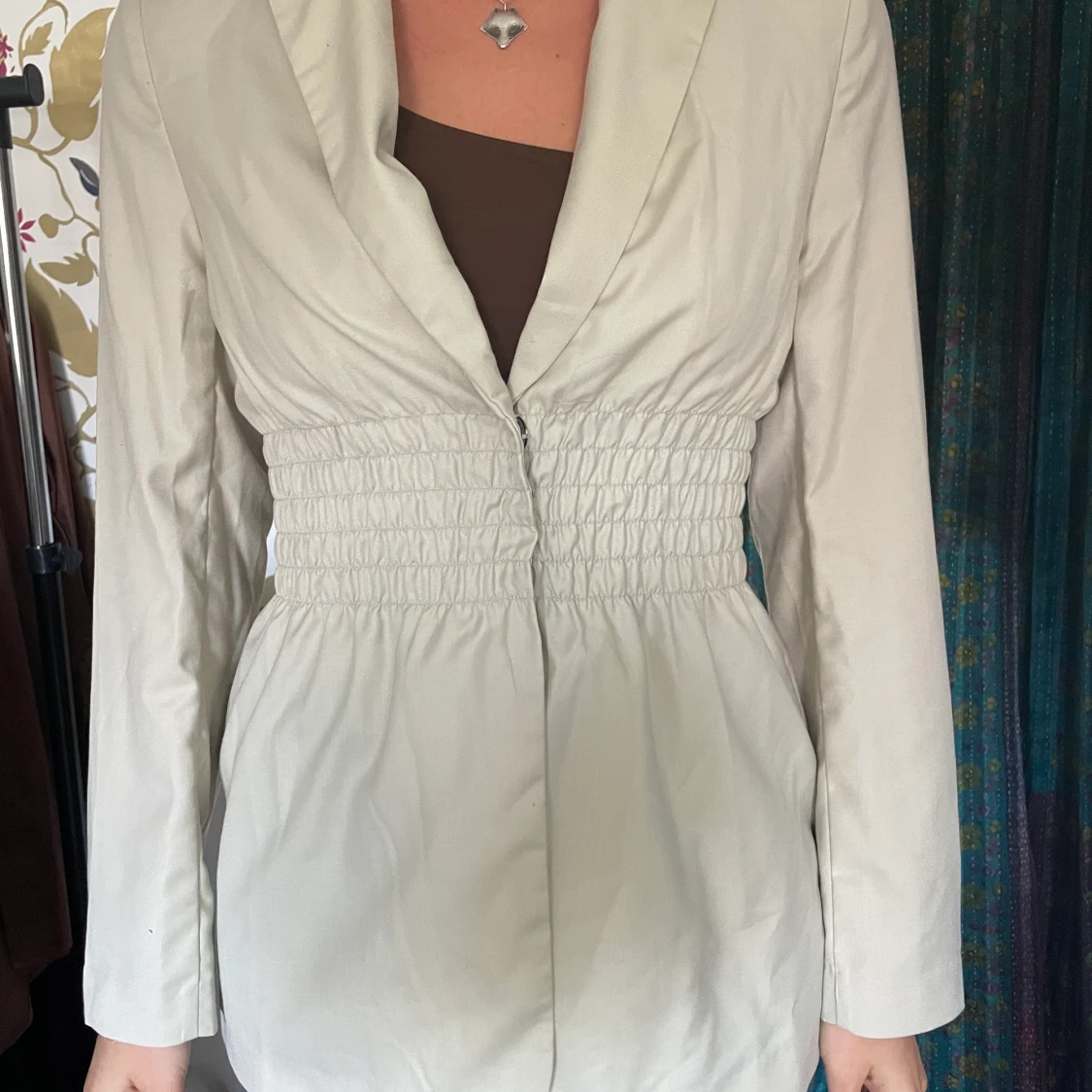 Beige blazer 