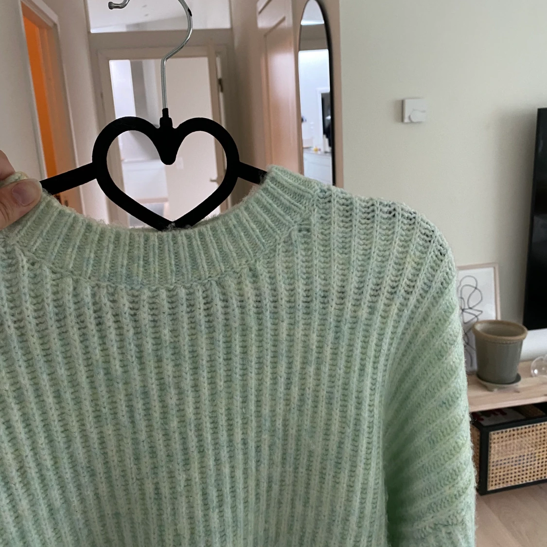 Stickad tröja