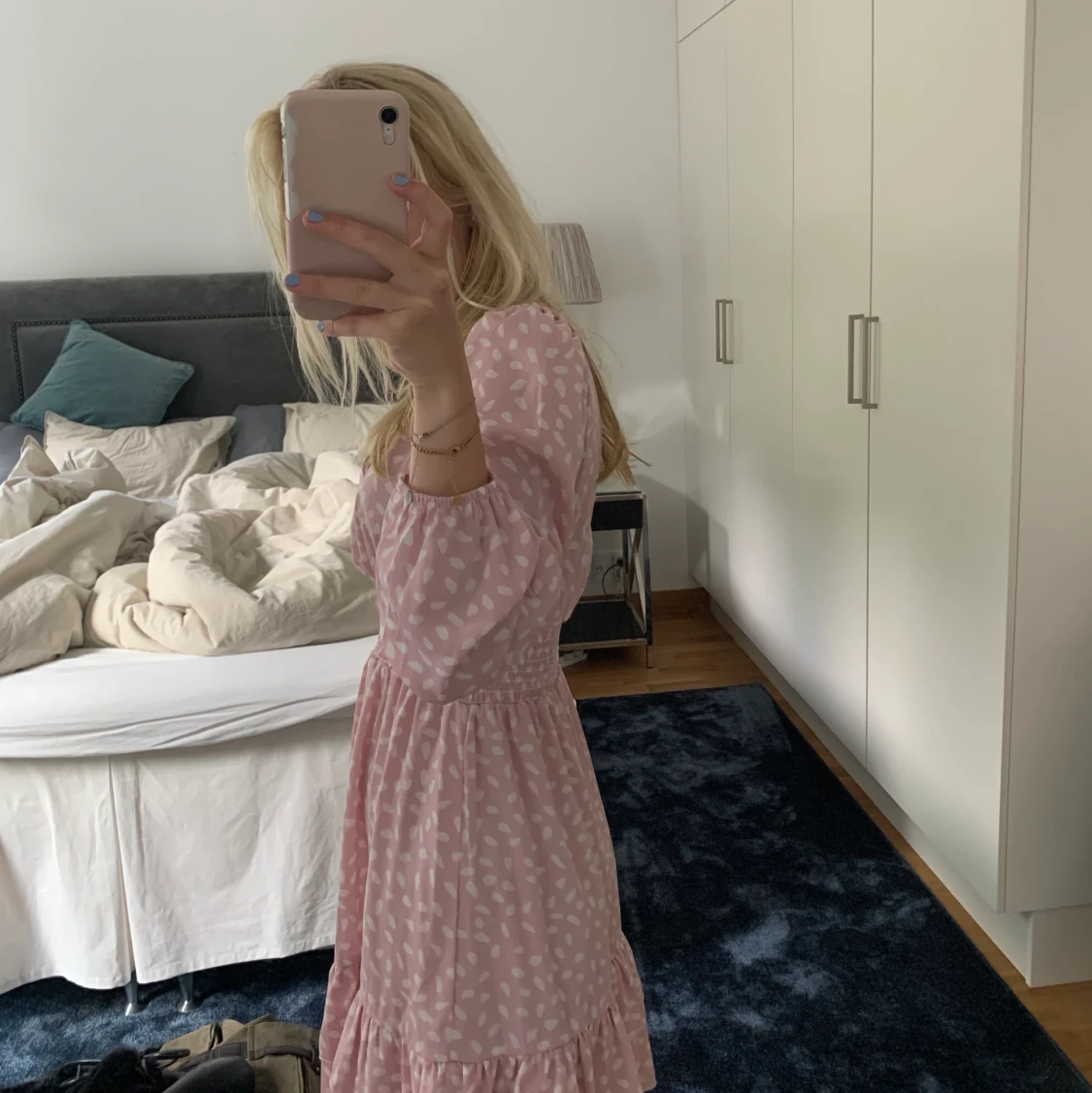 Rosa klänning  - 90