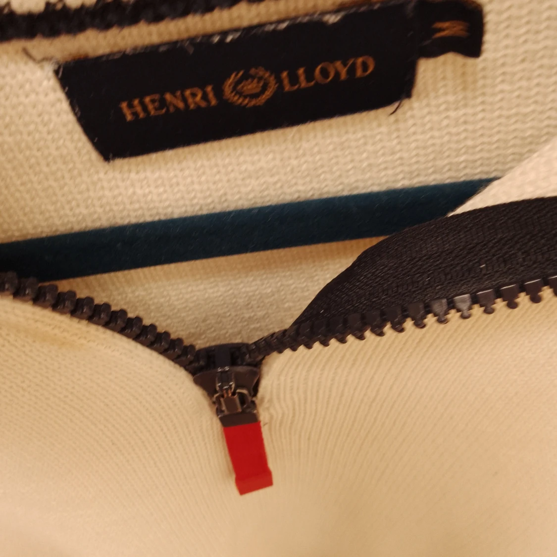 HENRII LLOYD tröjan vit fin ny  - 90