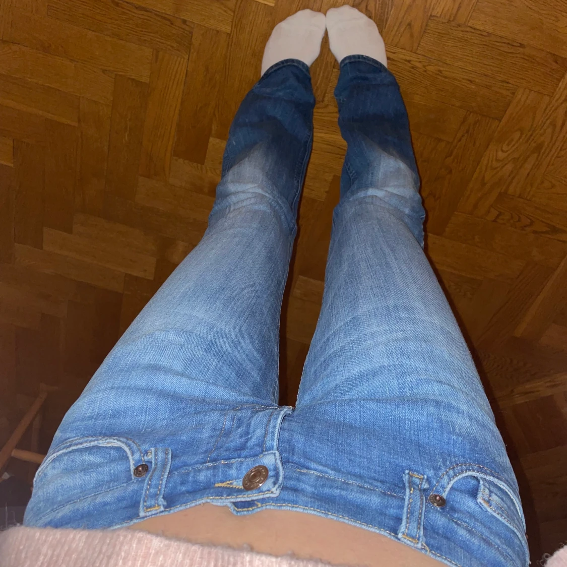 Blåa Fornarina Jeans - 90