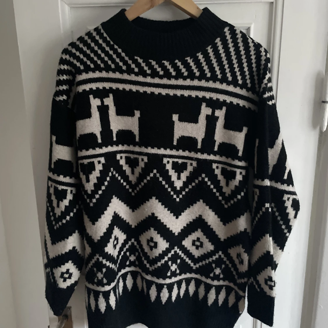 Stickad tröja
