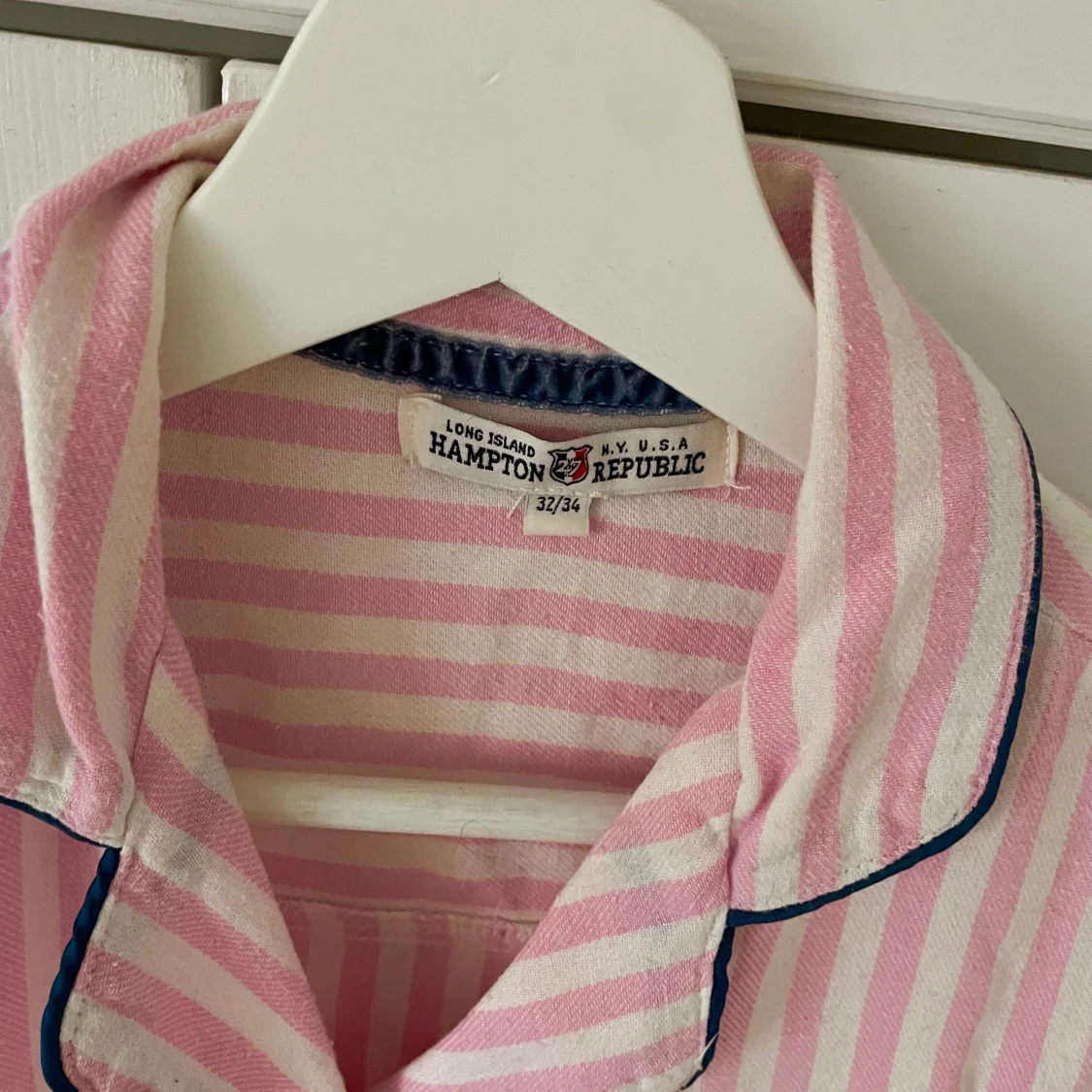 Rosa Pyjamasskjorta  - 90