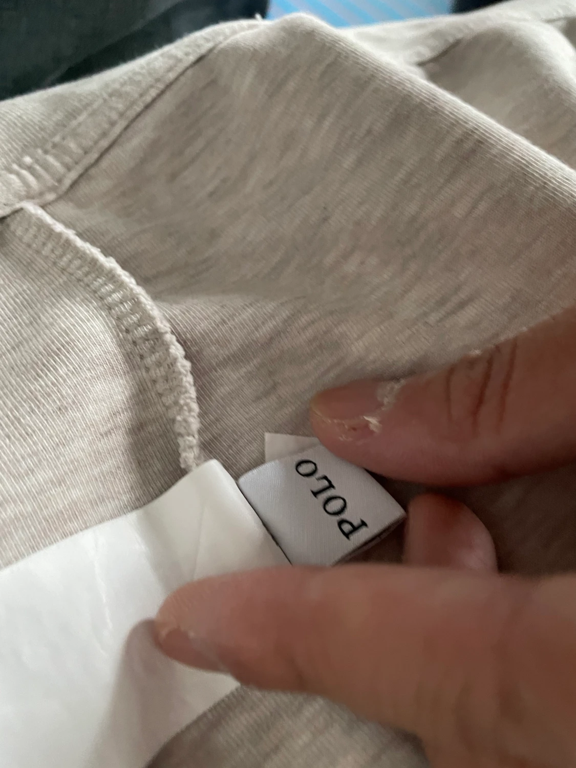 Polo kofta grå - 90