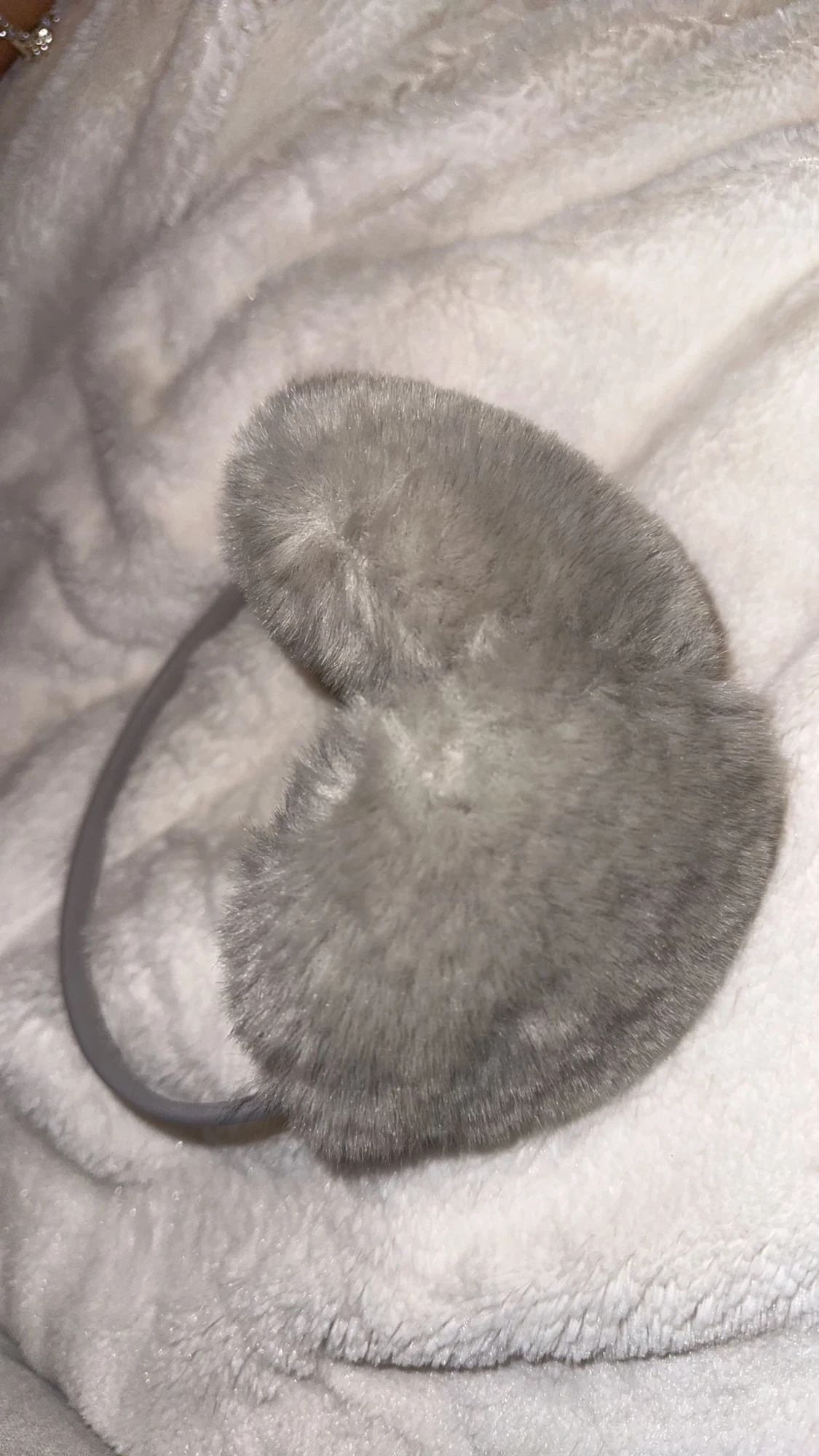 Gråa öronmuffar - 90