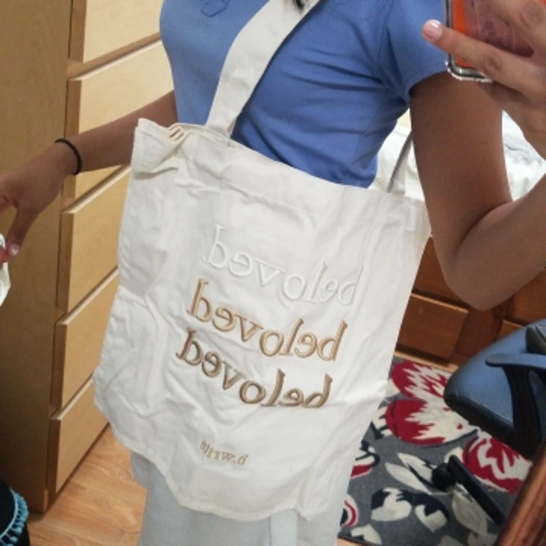 Beloved Tote bag (brun) - 90