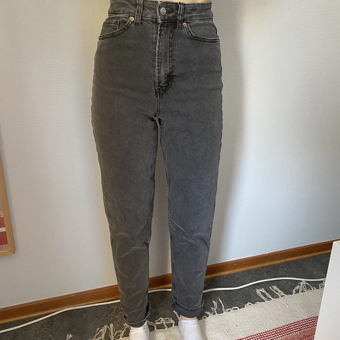 Jeans grå/Svart - 90