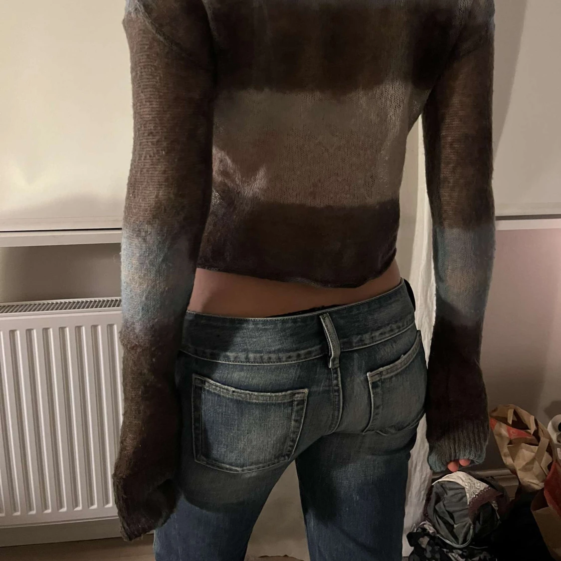 Tunn stickad tröja - 90