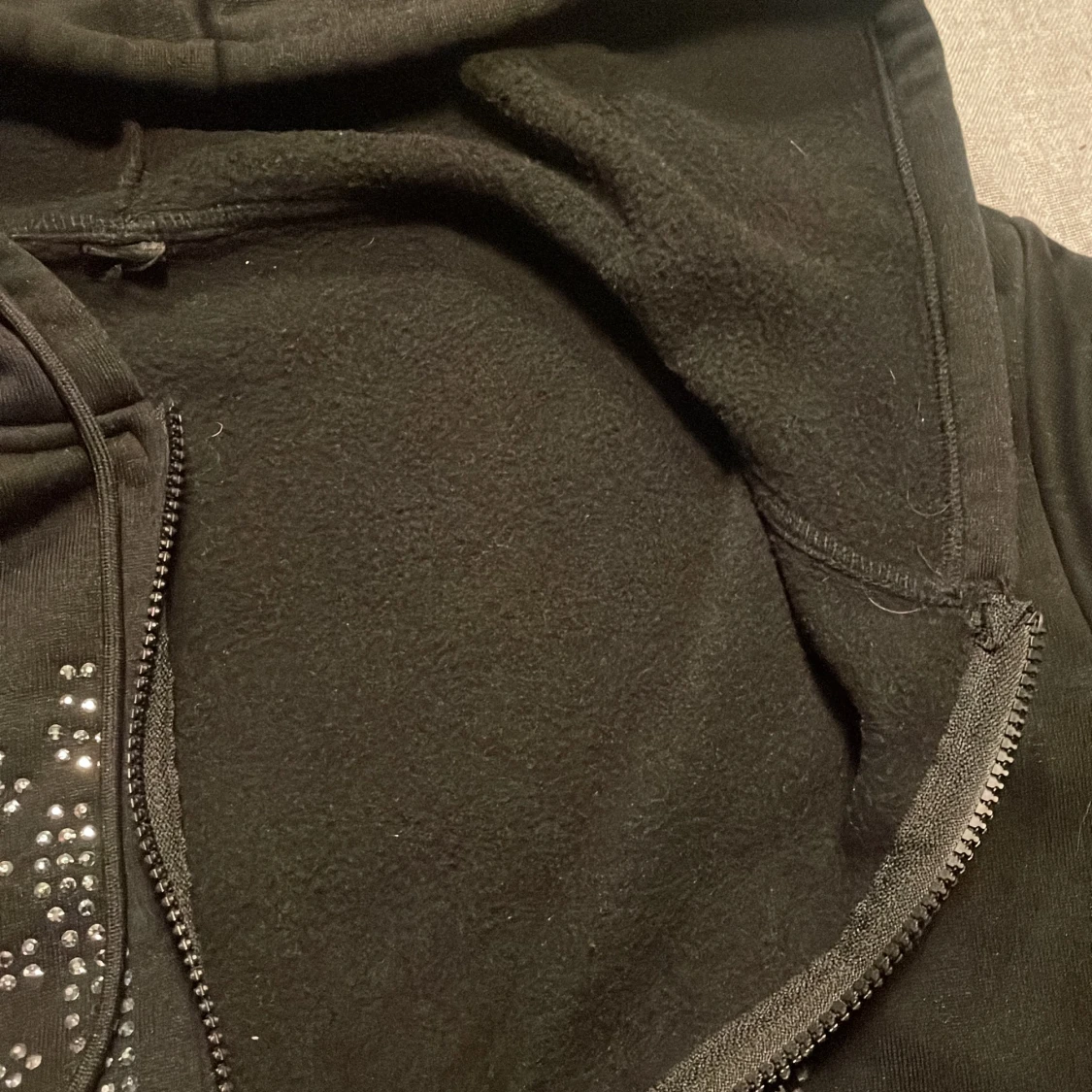 Rhinestone Hoodie - 90