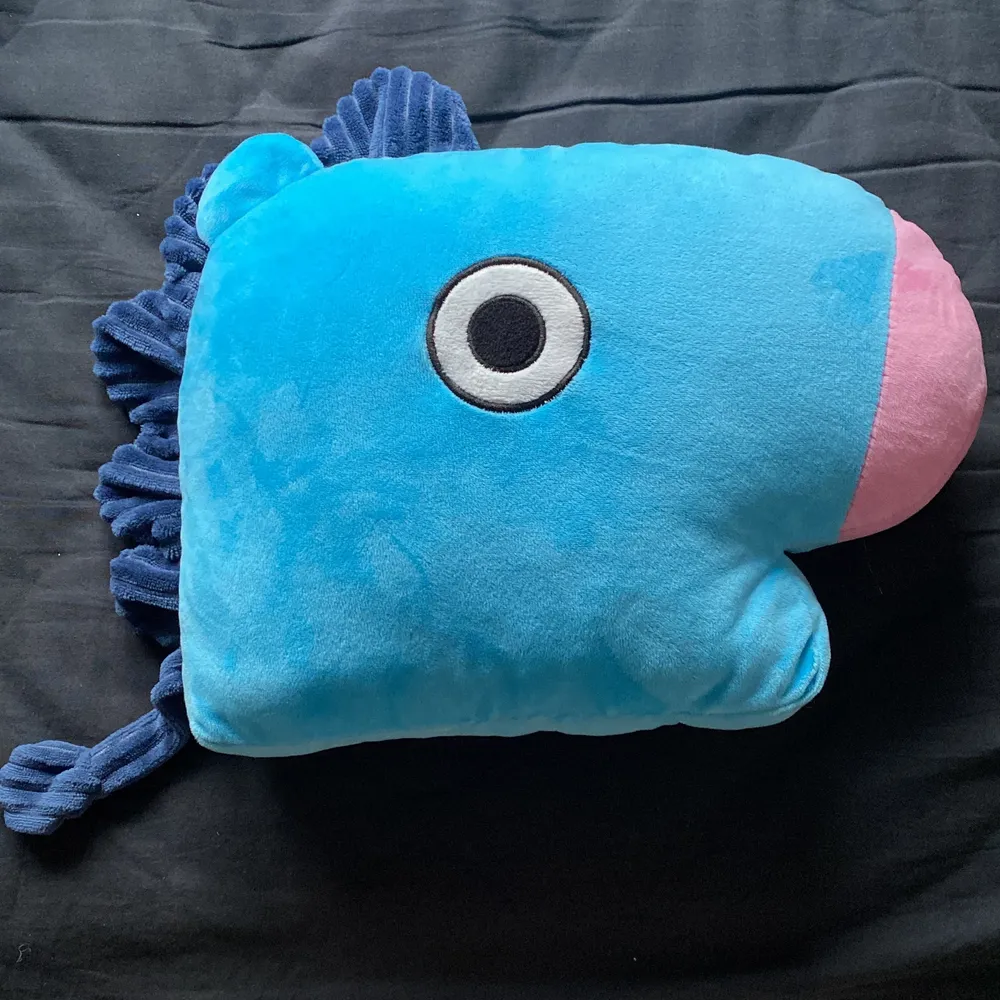 bt21 mang kudde i gott skick<3  Köptes för 285 kr. ((freebies ingår:)) . Övrigt.