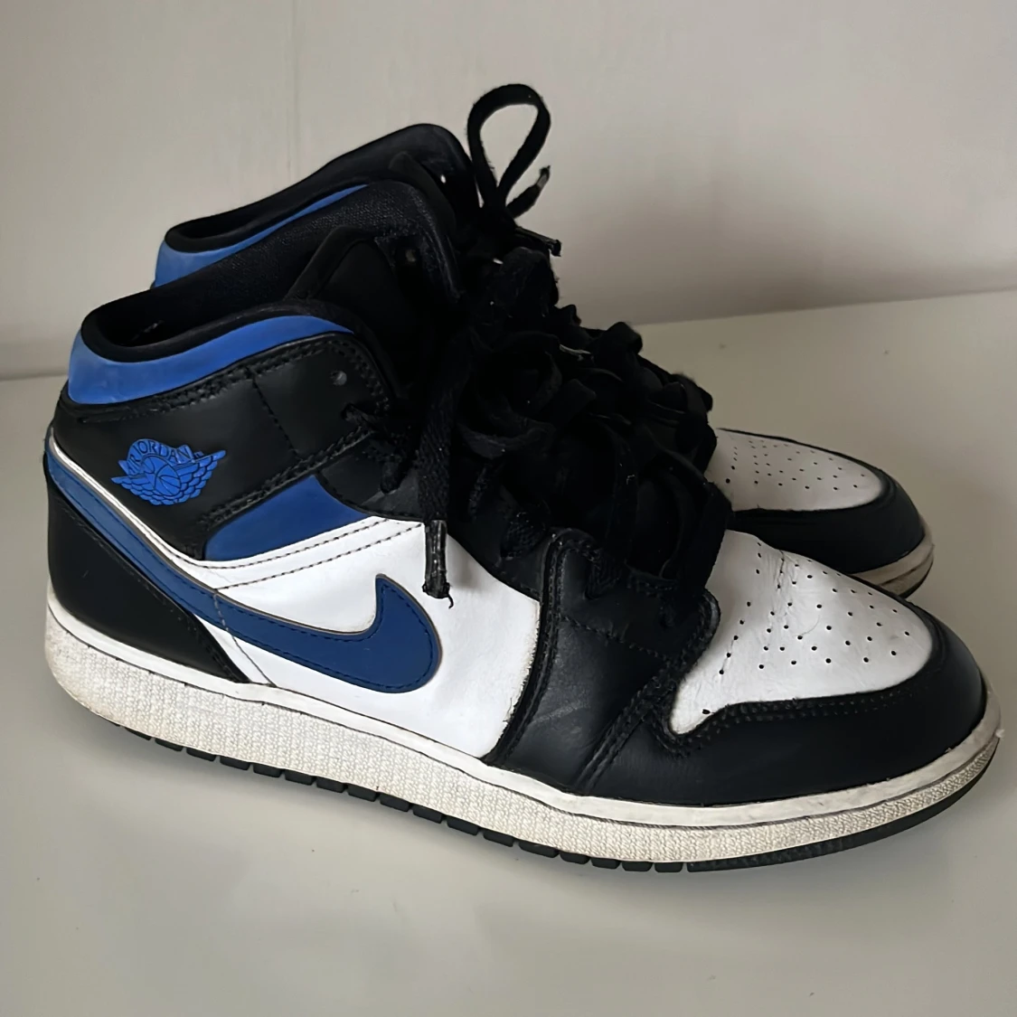Air Jordan 1 Mid White Racer Blue (GS)