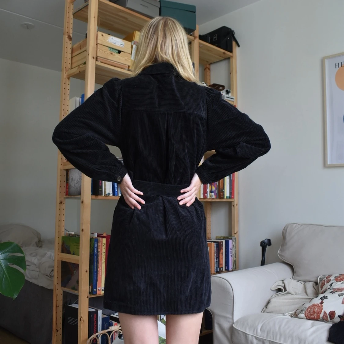 Svart klänning från & other stories stl S - 90