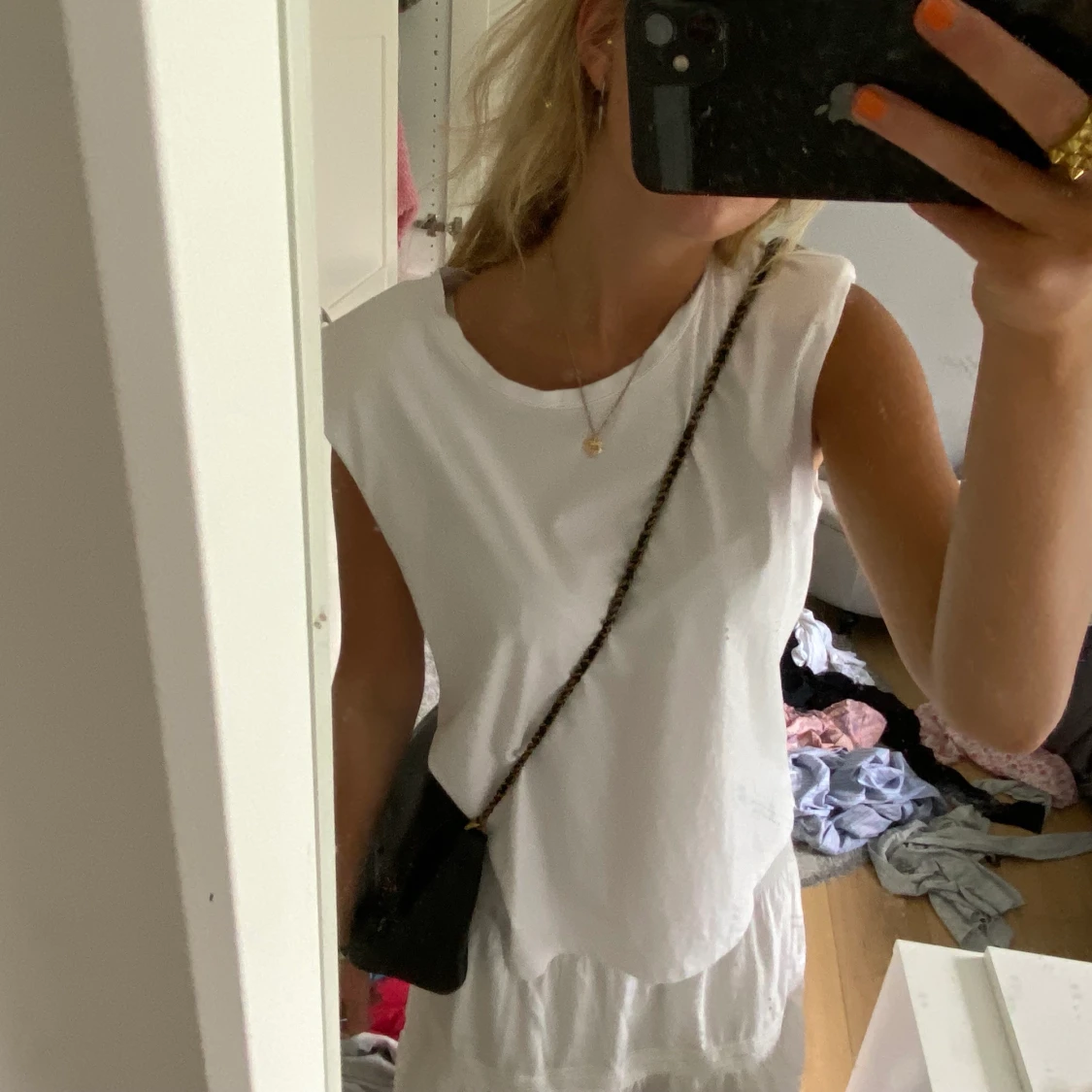 Tshirt med armpuff - 90