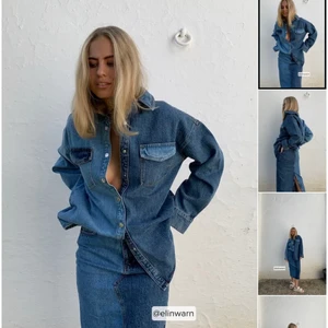 Denimskjorta - As ball denimskjorta. Supersnygg med svart kjol och vit t-shirt under😍 helt oanvänd, prislapp kvar. Kan ej lämnas tillbaka då det gått för långt tid därför säljer jag här! 🫶🏼🥰