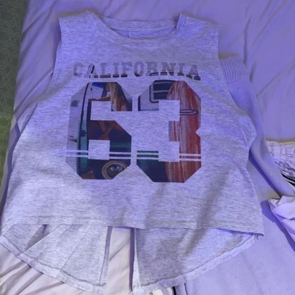 California 63 Grå top storlek S - 91