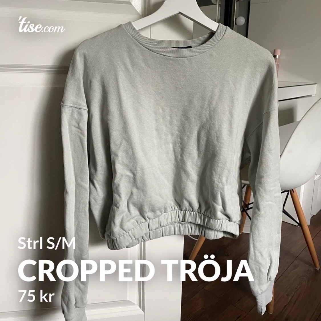 Croppad tröja