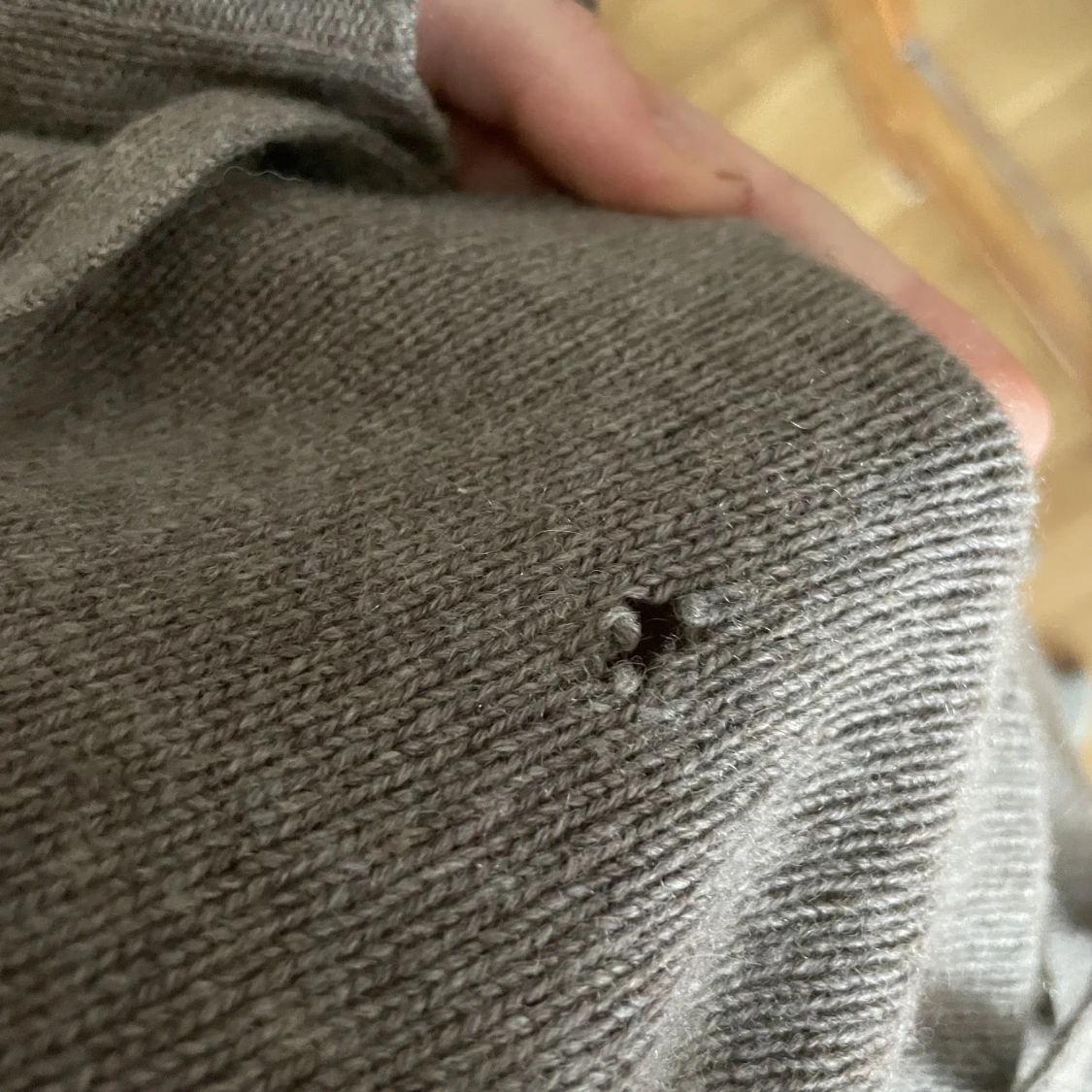 Stickad sweatshirt  - 90