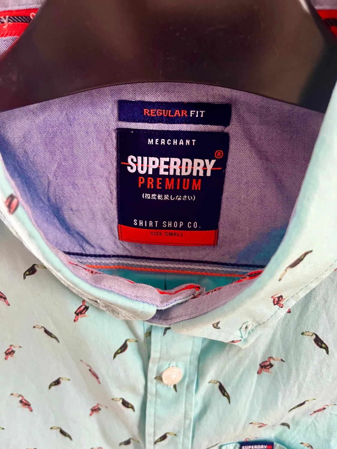 Superdry skjorta stl S - 90