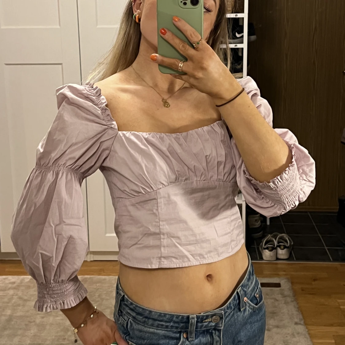 Pastellila blus🌼 - 90