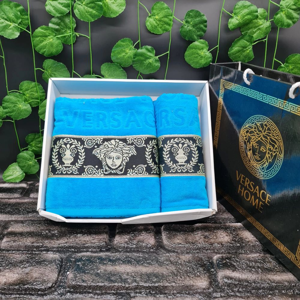 Versace towel set bath set Plick Second Hand
