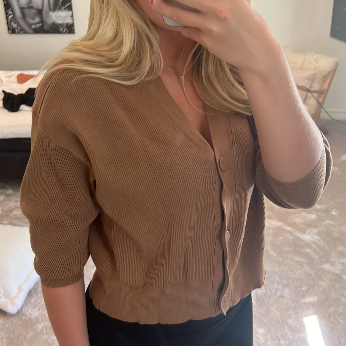 Fin stickad tröja  - 91