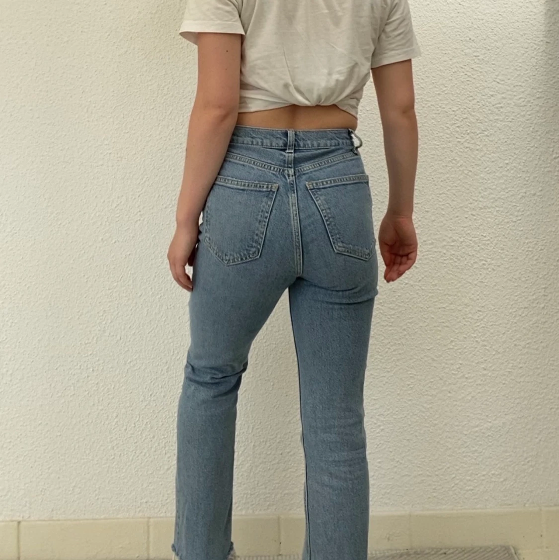 Högmidjade jeans - 90