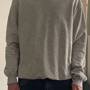 Grå sweatshirt köpt på hm. Skriv vid intresse, jag står ej för frakt 😊