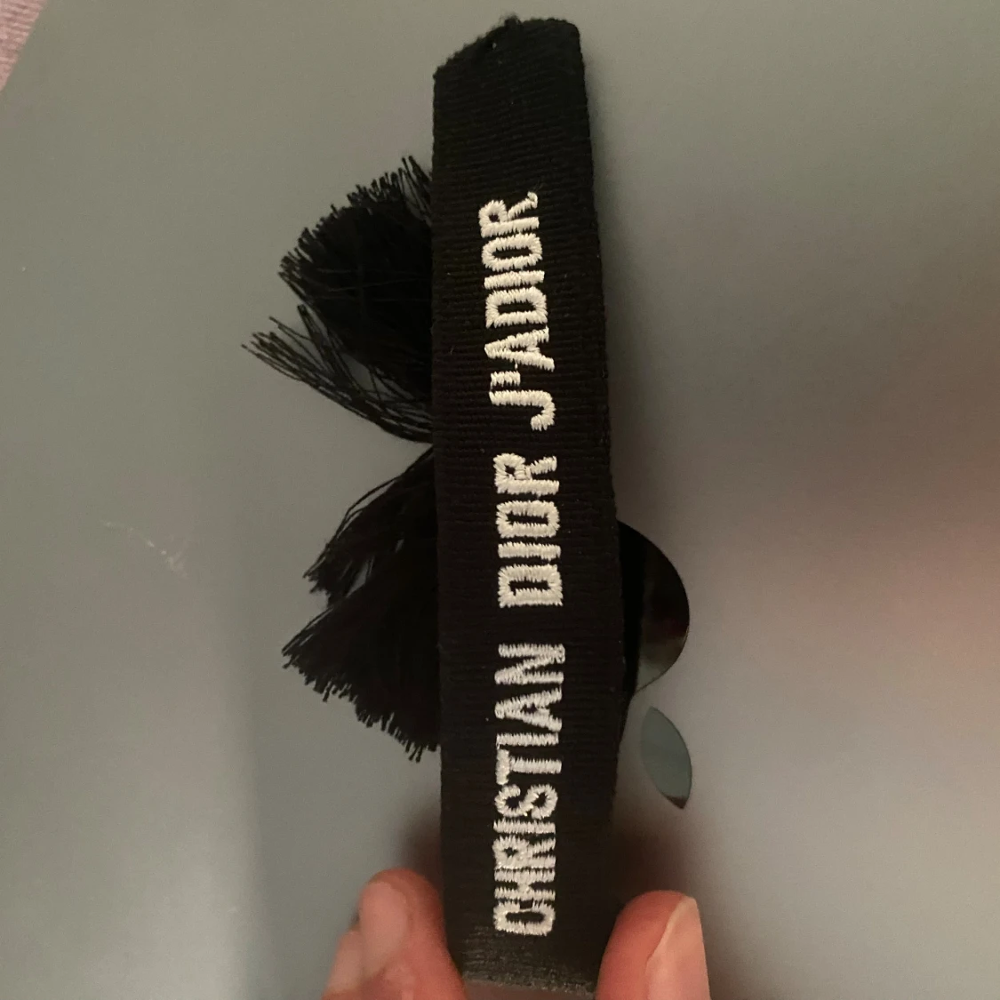 Svart Dior armband  - 2