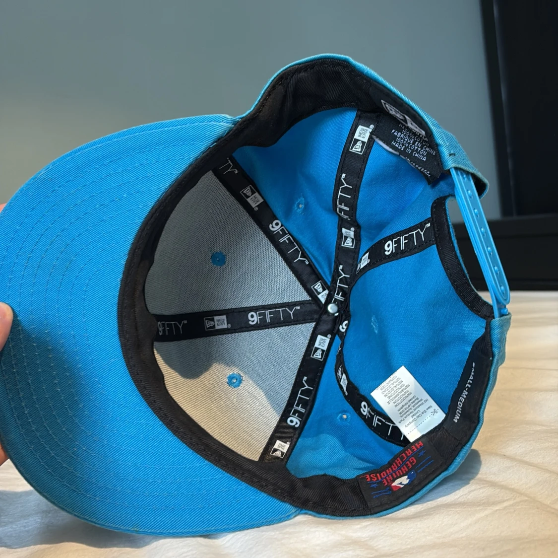 Blå New Era 9FIFTY keps snapback - 1