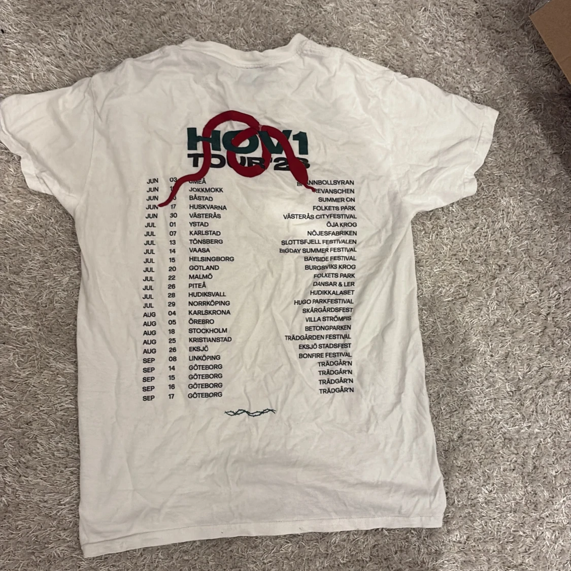 Vit Hov1 Tour 2023 t-shirt S