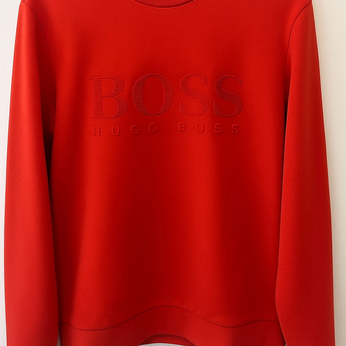 Röd sweatshirt från Hugo Boss