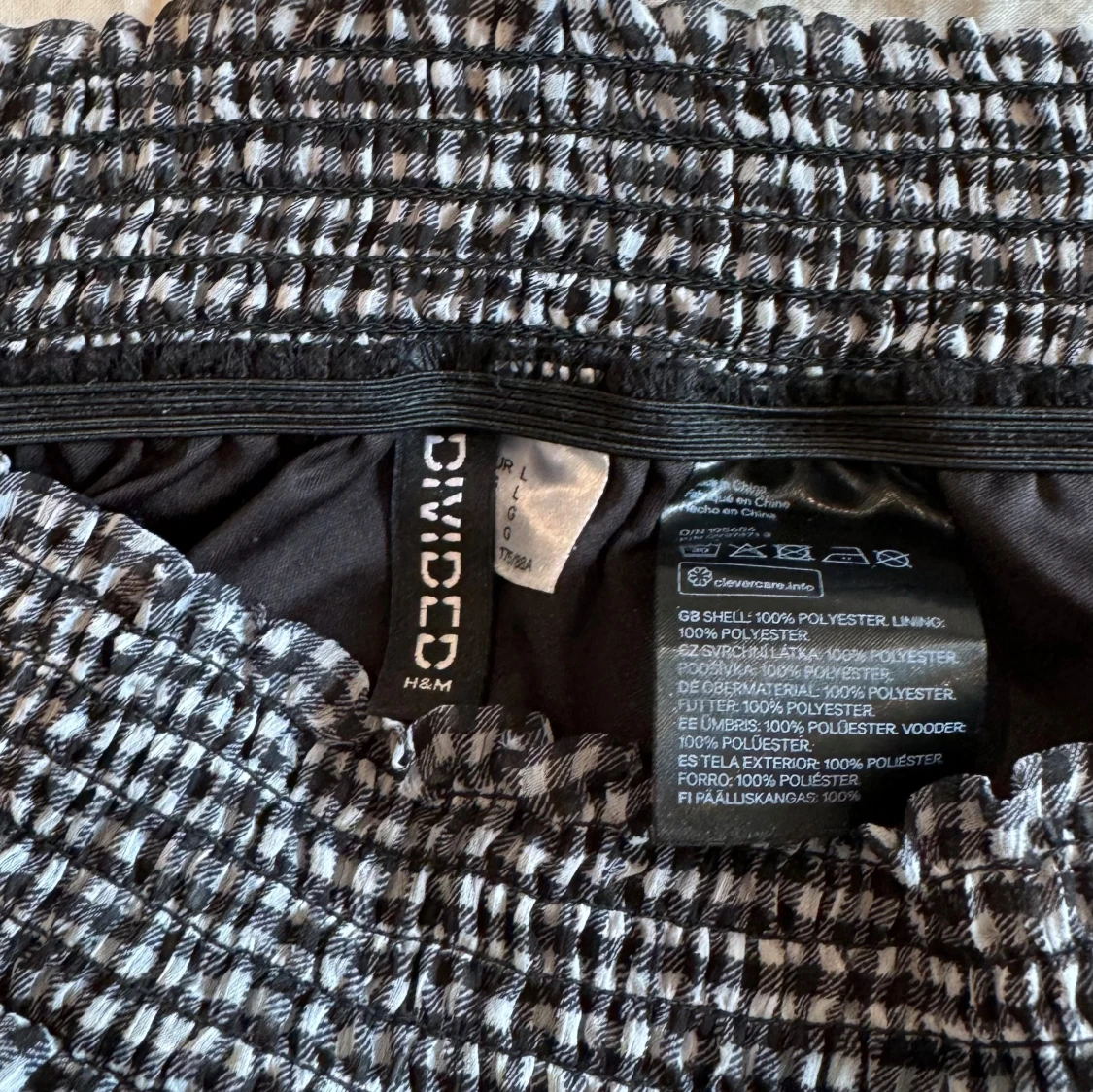 Rutig volangkjol från H&M Divided - 3