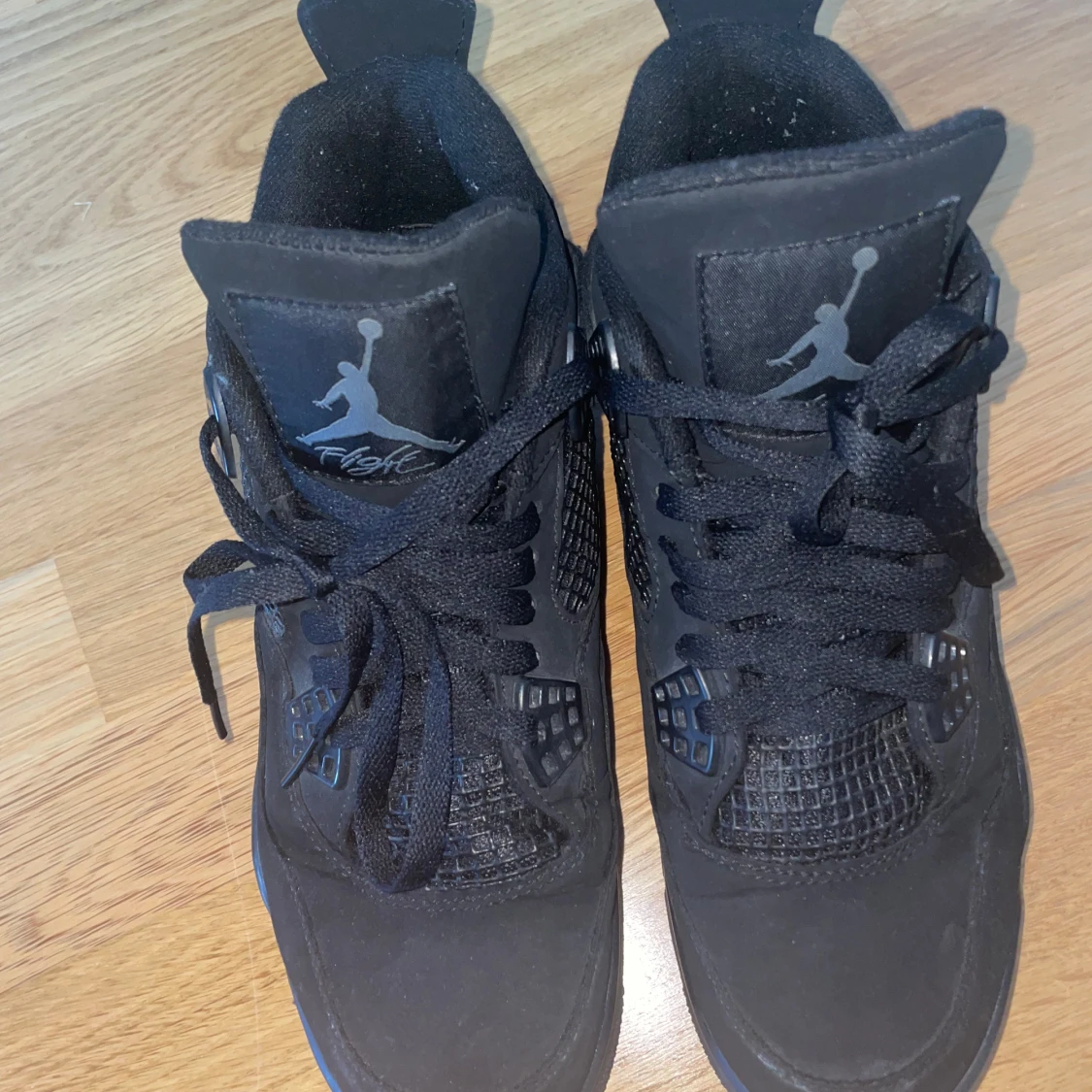 Jordan black cats 4 s