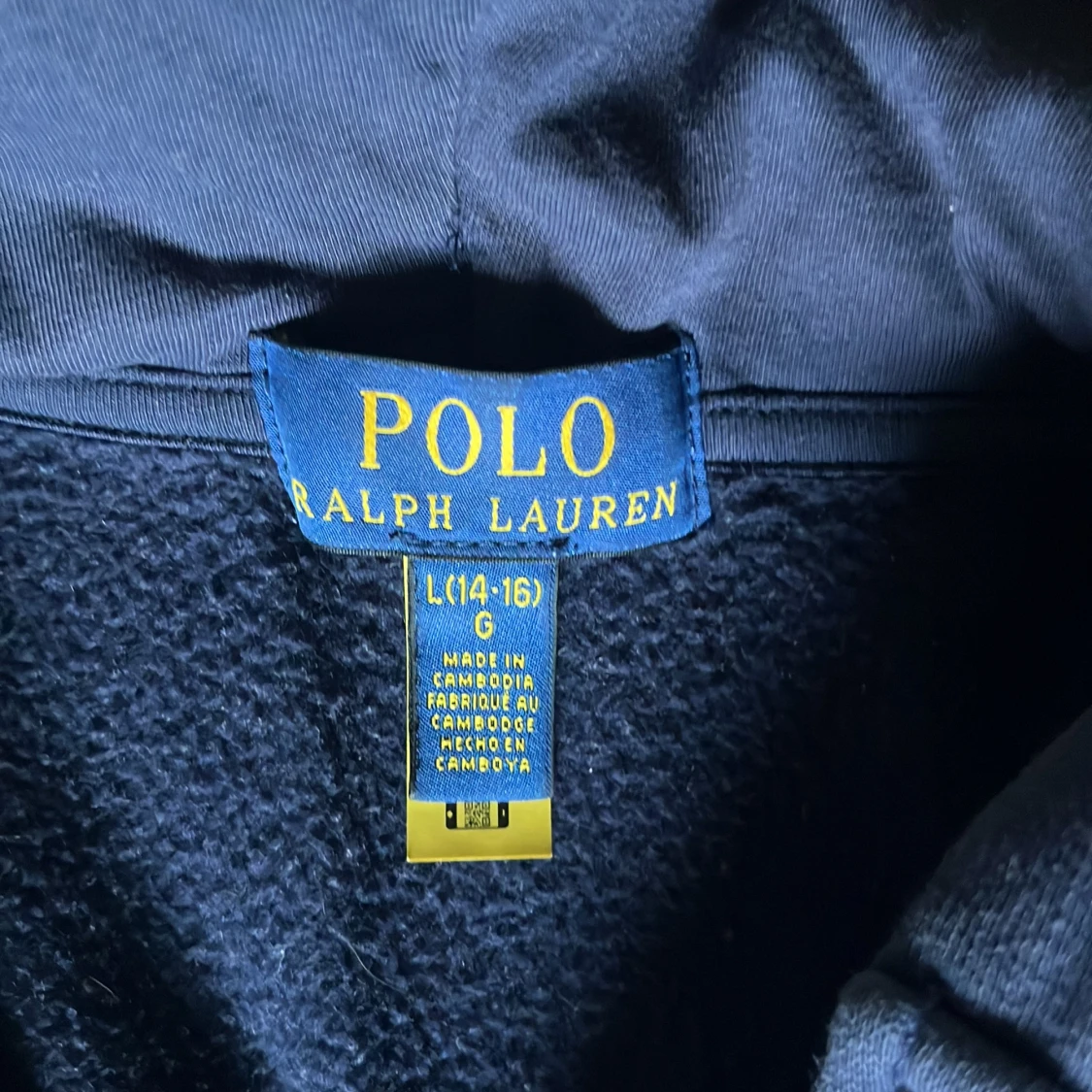 Marinblå hoodie från Polo Ralph Lauren - 2