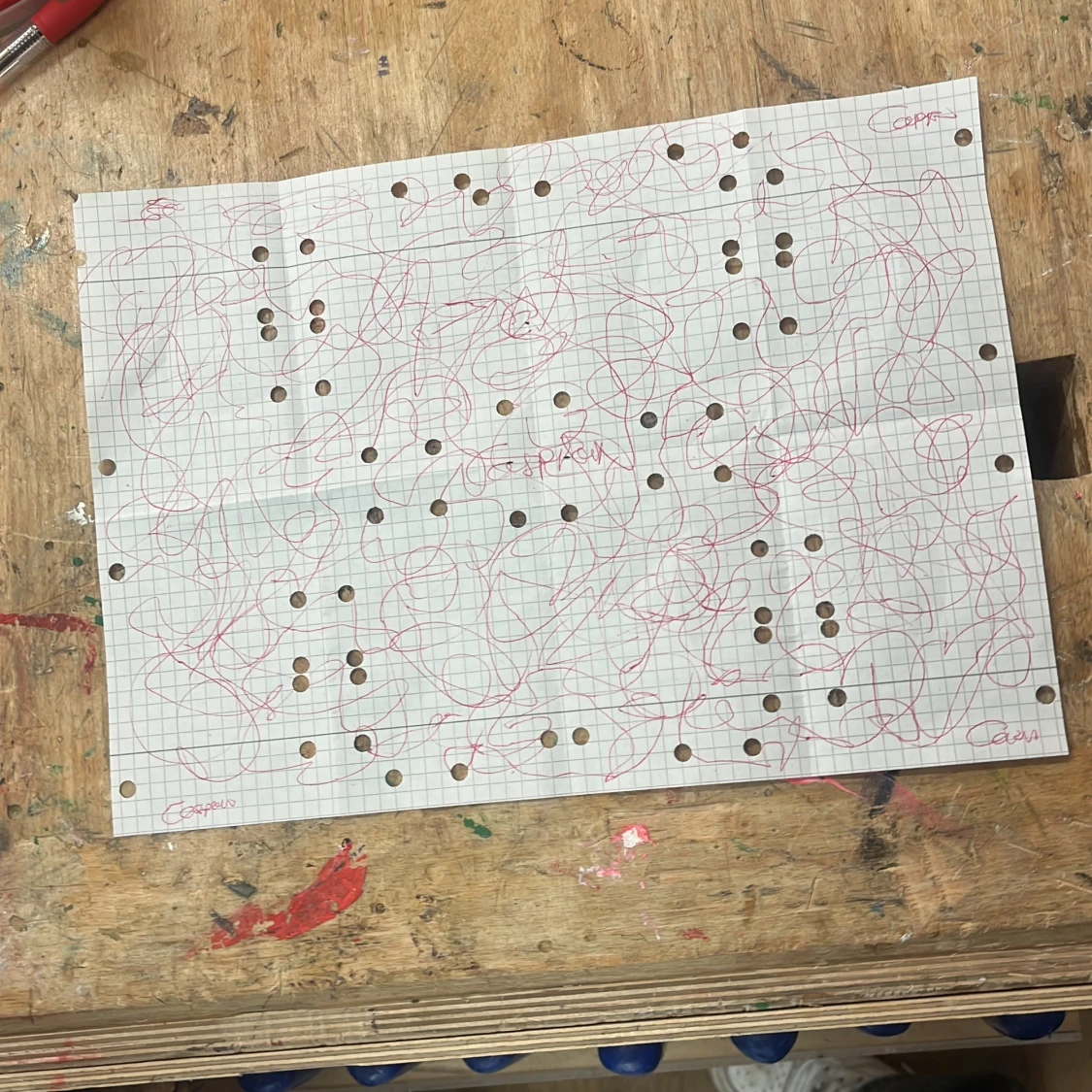 Målning av cappecurryking - 1