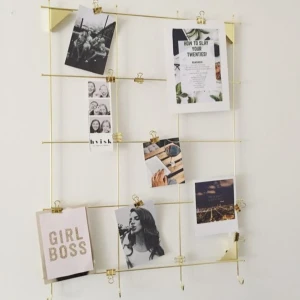 Inredning dekoration  - Guld hängare