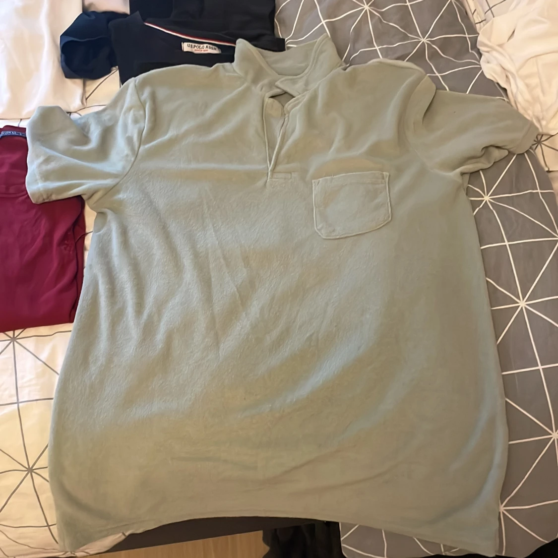 Ljusgrön pikétröja från Pier One