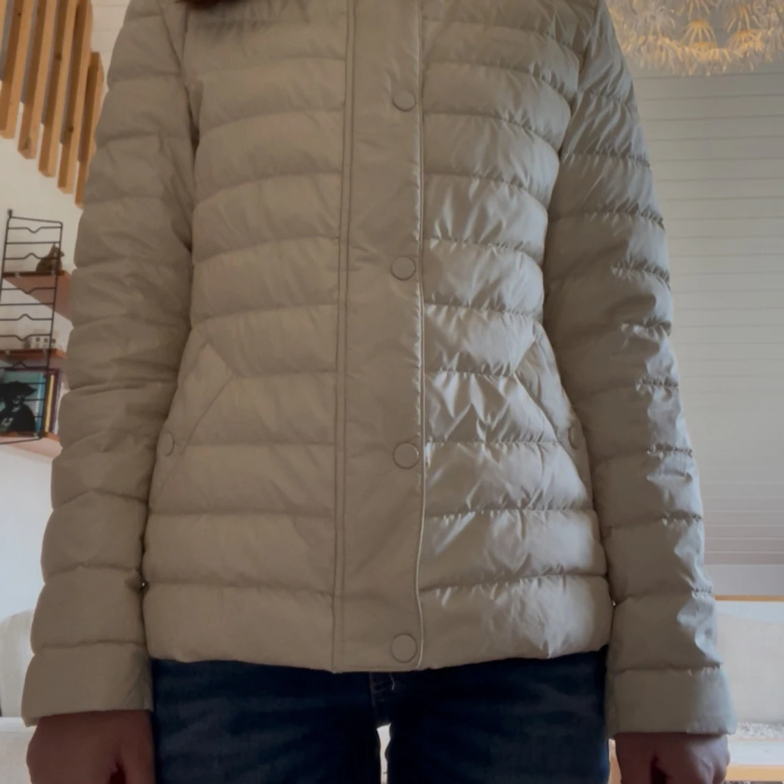 Beige dunjacka från Gant - 2