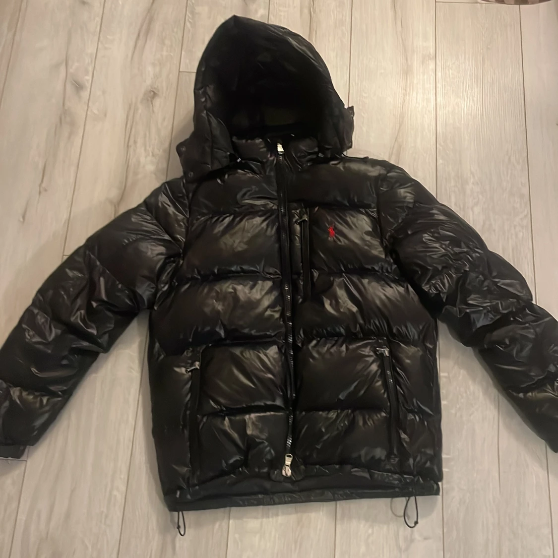 Svart pufferjacka från Polo Ralph Lauren