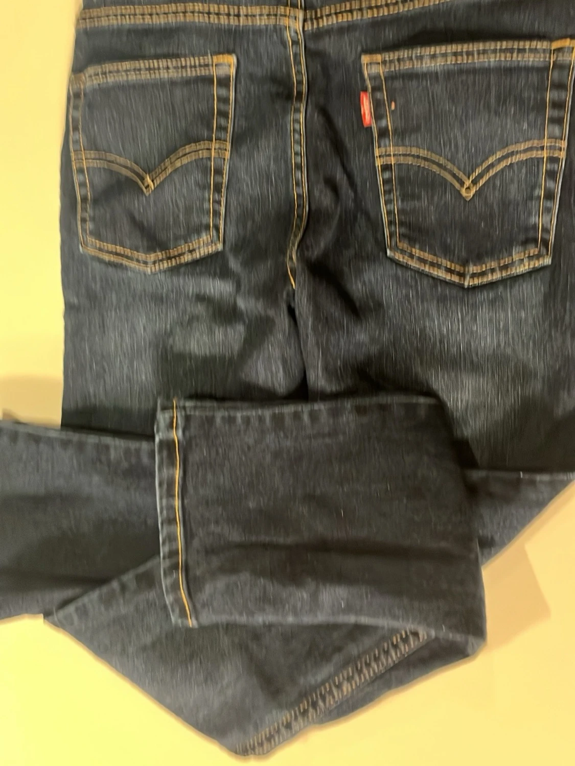 Levi's 510 mörkblå skinny jeans - 2