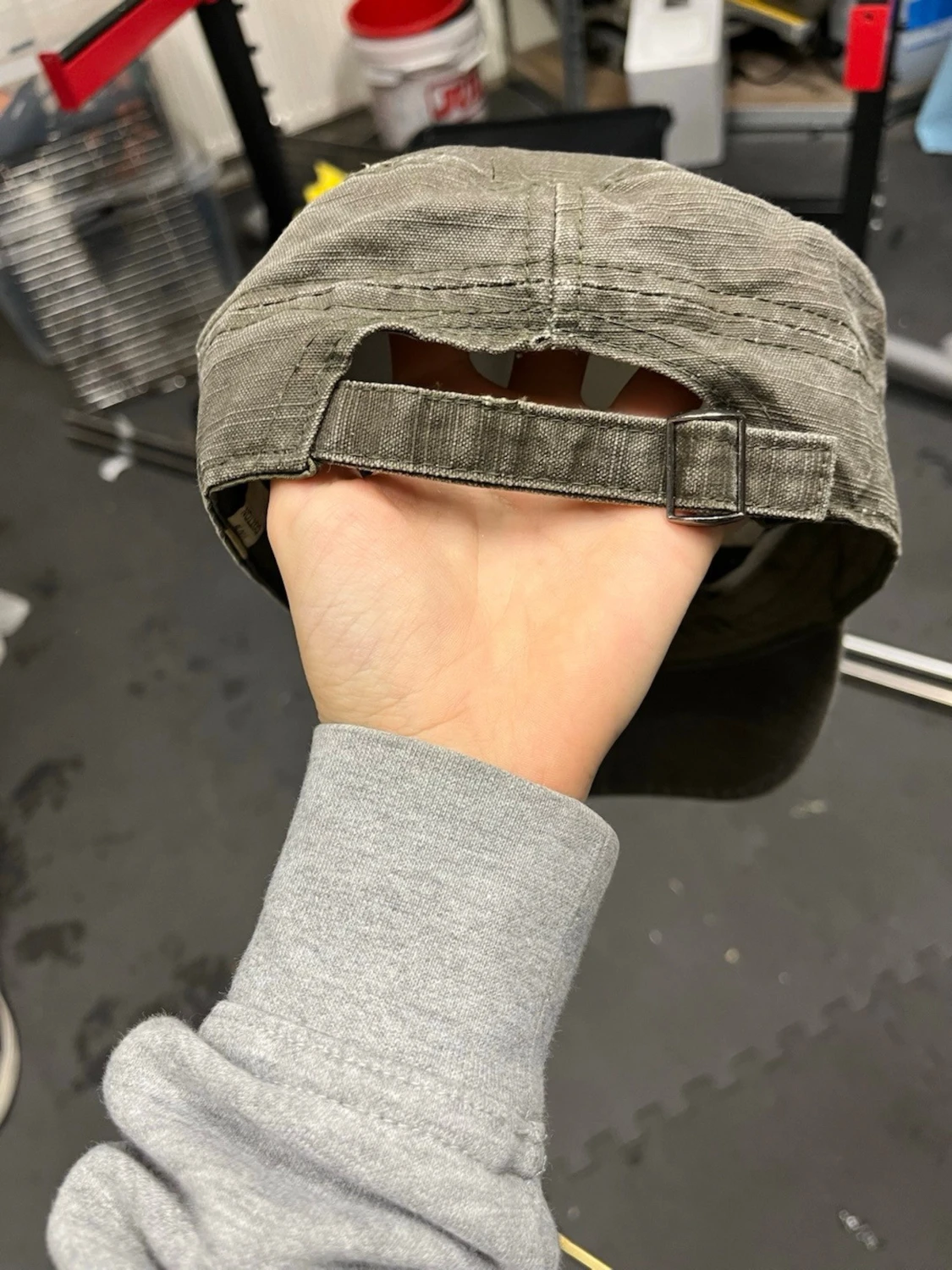 Grå keps med 'Tequila'-brodyr - 3