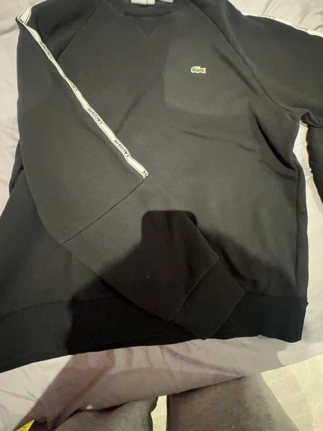 Svart sweatshirt från Lacoste L - 1