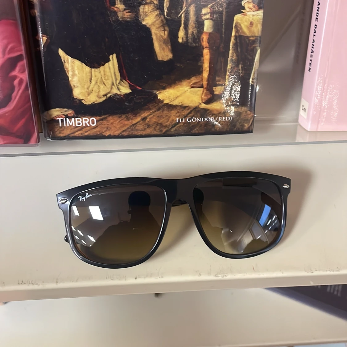 Svarta Ray-Ban solglasögon Wayfarer