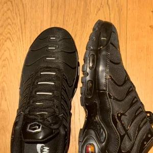 Nike Air Max Plus Tn Svarta sneakers - Tn skor, blivit använda ett par gånger är som nya inga fel med dem. 