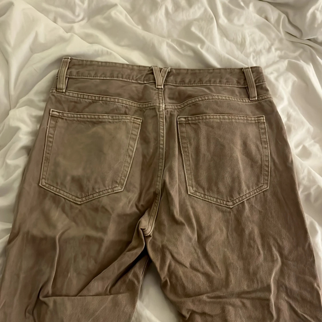 Beige byxor från Vailent i bomull (Carlings) - 3