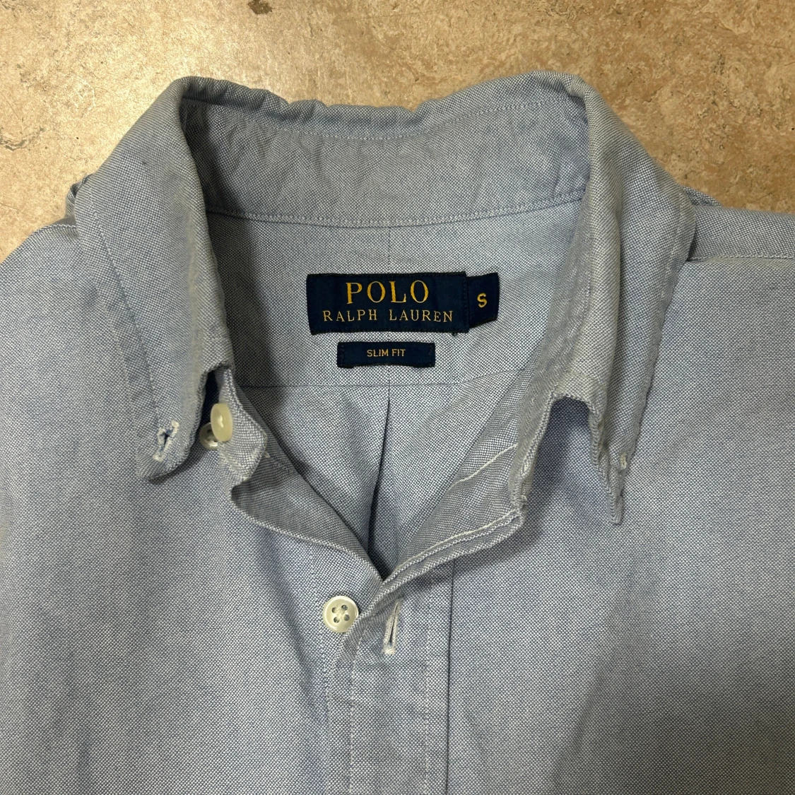 Blå skjorta Polo Ralph Lauren slim fit - 2