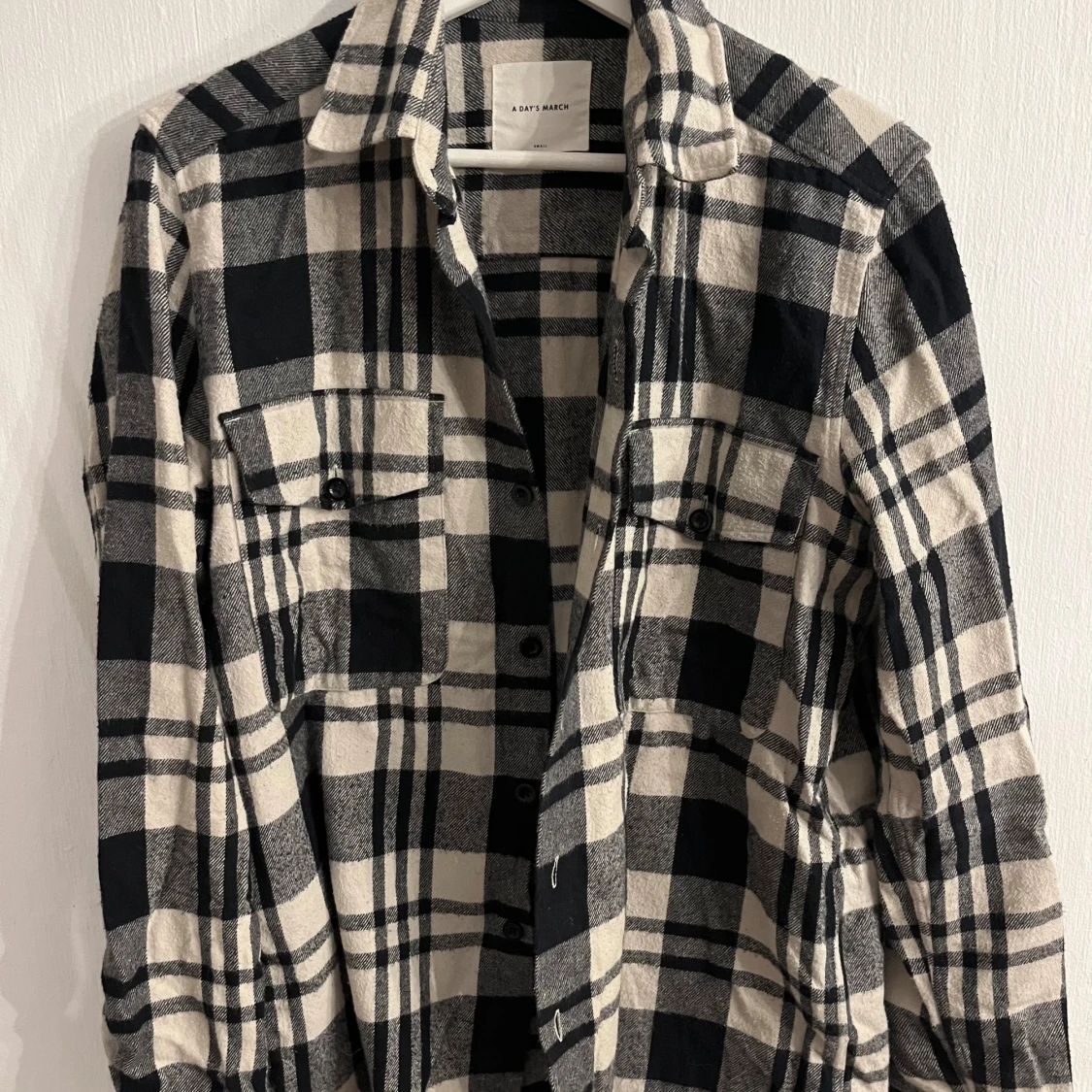Rutig flanell overshirt från A Day's March