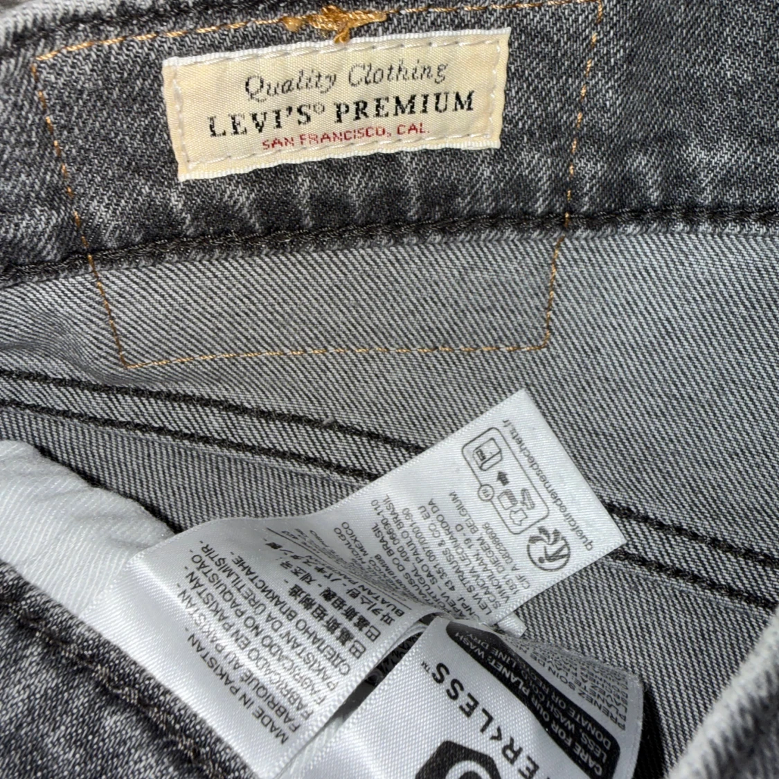 Levi's 511 grå jeans - 3