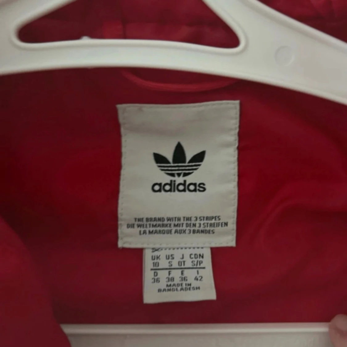 red adidas jacket - 3